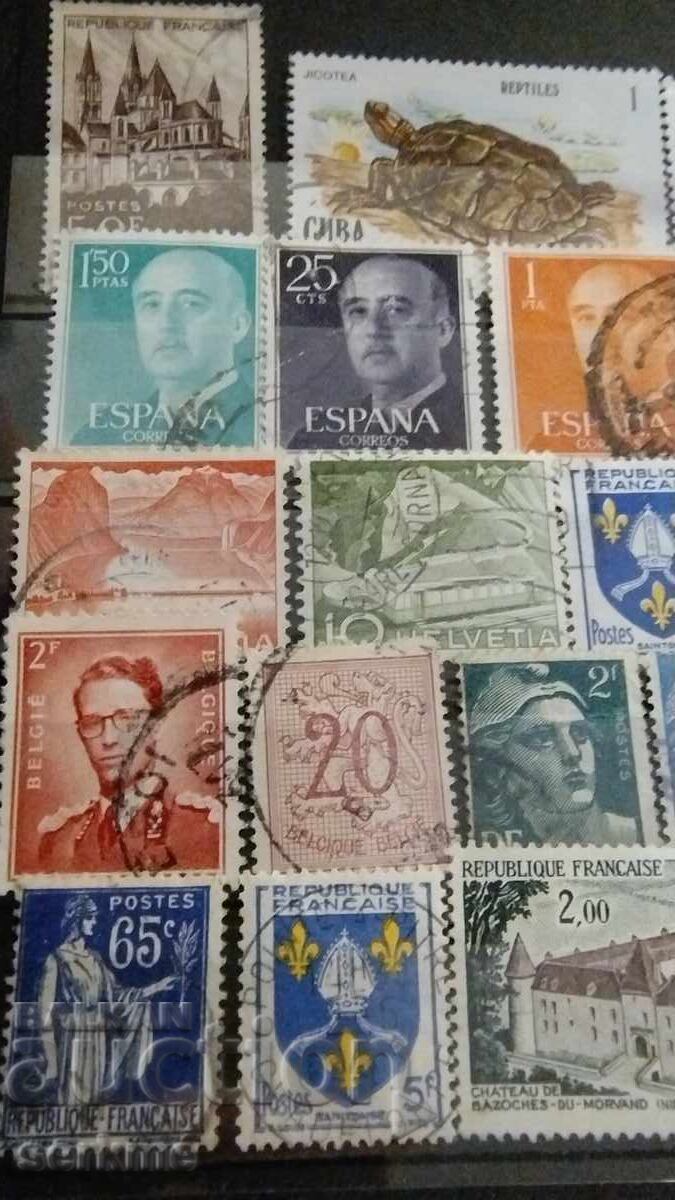Lot of stamps with price 10.00 BGN | € 5.11 Lot of stamps with price 10.00 BGN | € 5.11