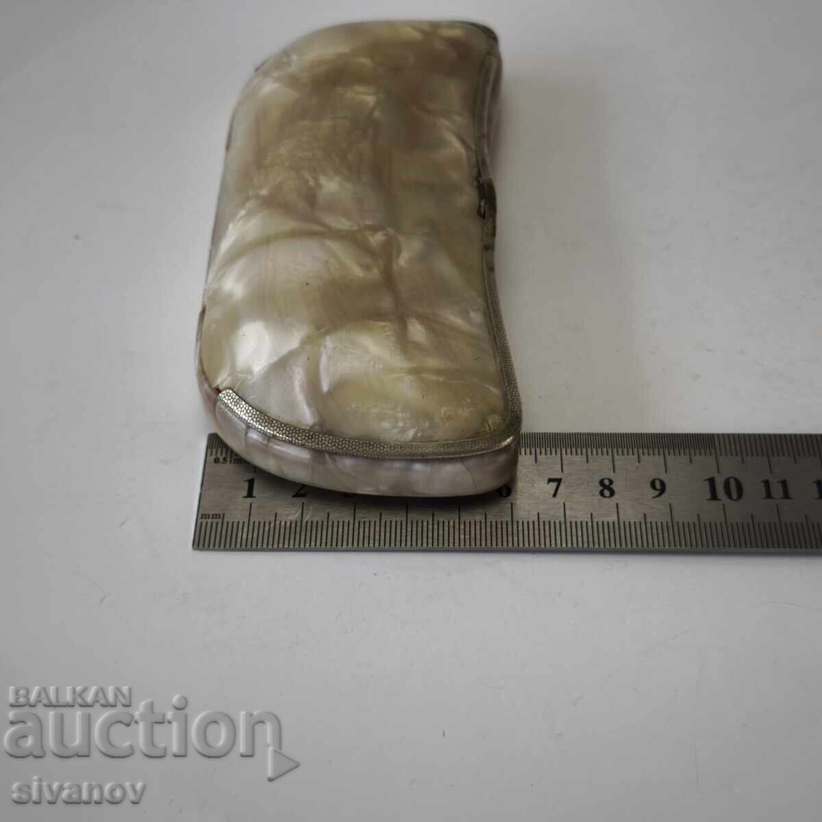 Old celluloid glasses case #6202 - 7