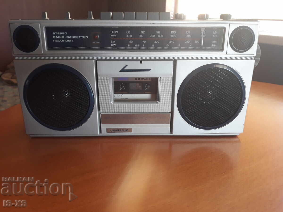 Stereo radio cassette recorder UNIVERSUM CTR 1541 with price 99.00 BGN | € 50.62 Stereo radio cassette recorder UNIVERSUM CTR 1541 with price 99.00 BGN | € 50.62