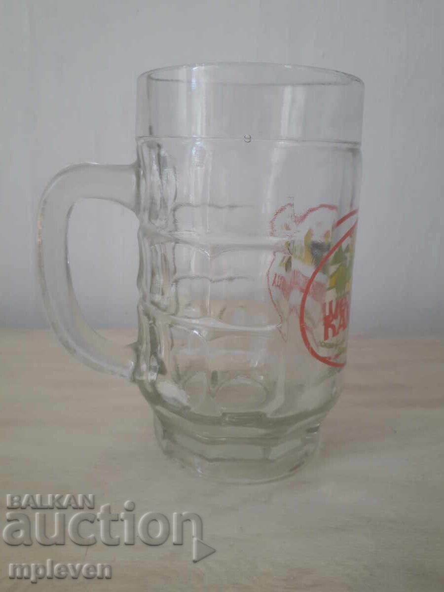 Παλιά κούπα μπύρας Kamenitza με τιμή 4.80 BGN | € 2.45 Παλιά κούπα μπύρας Kamenitza με τιμή 4.80 BGN | € 2.45