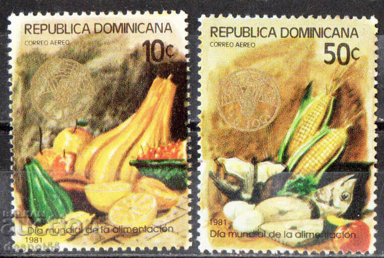 1981. Rep. Dominican Republic. Airmail - World Food Day