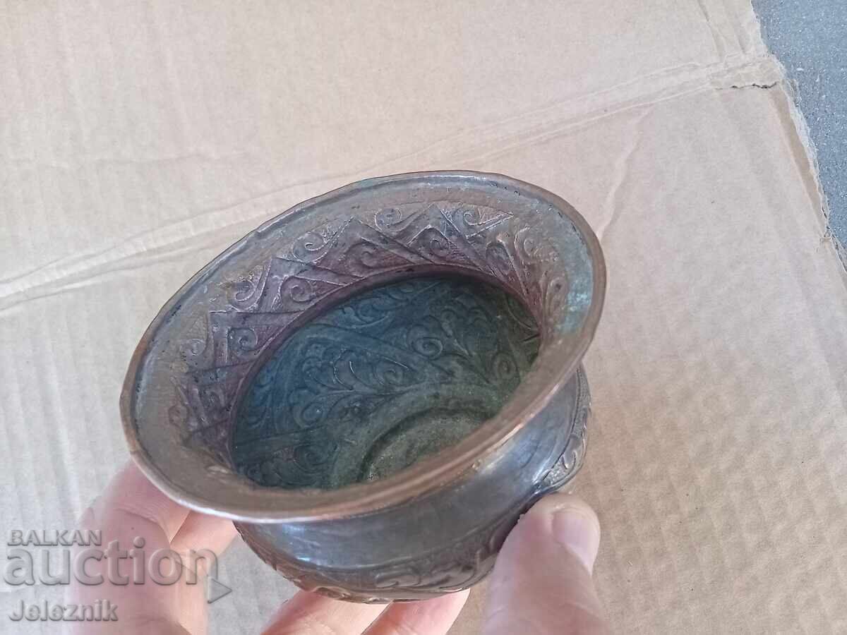 Σπάνιο Παλιό Χάλκινο Σκεύος - Χειροποίητο - 19ος αιώνας με τιμή 65.00 BGN | € 33.23