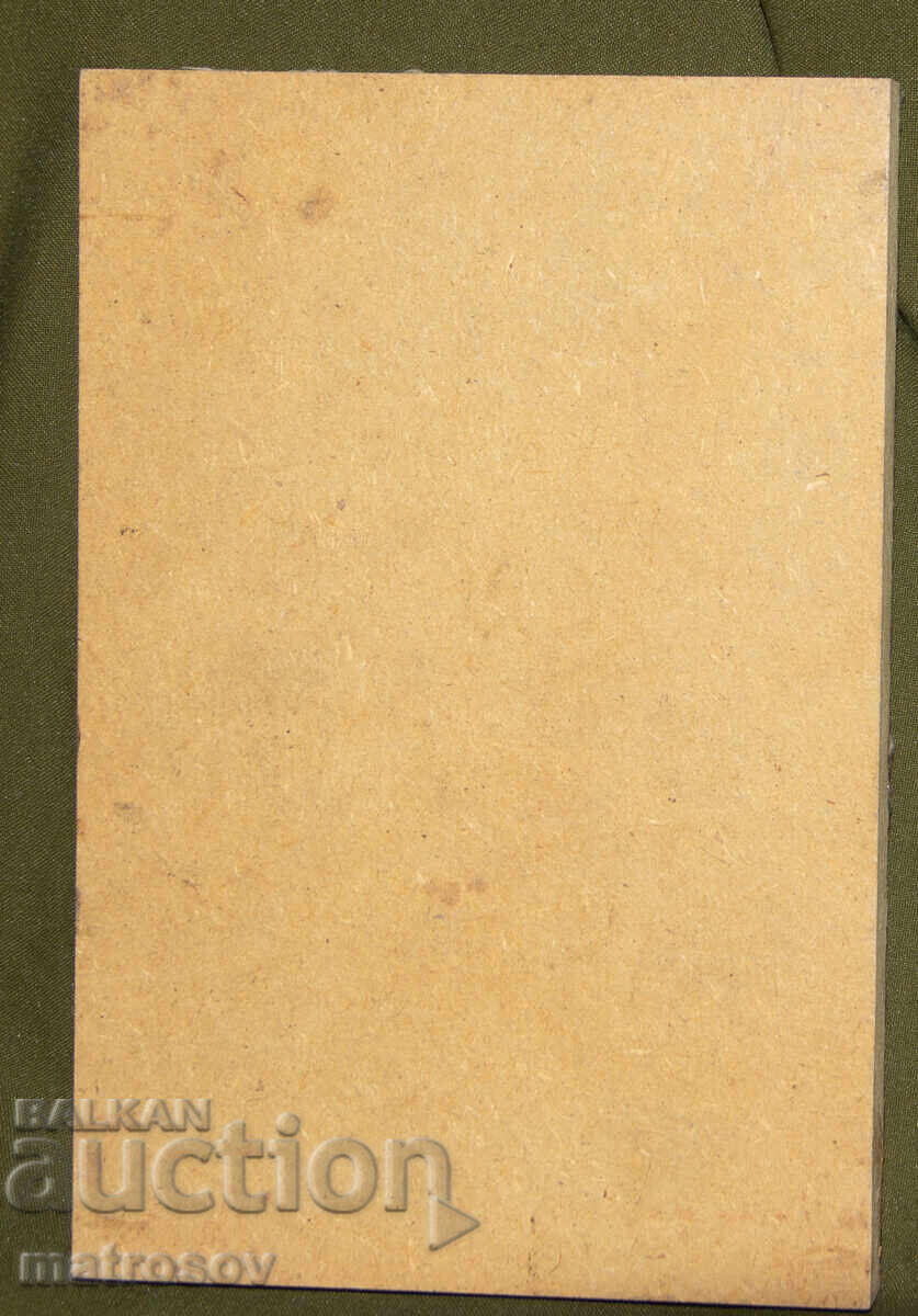 Icoană pictată manual, tempera, Sf. Fecioară Maria cu Pruncul - 6