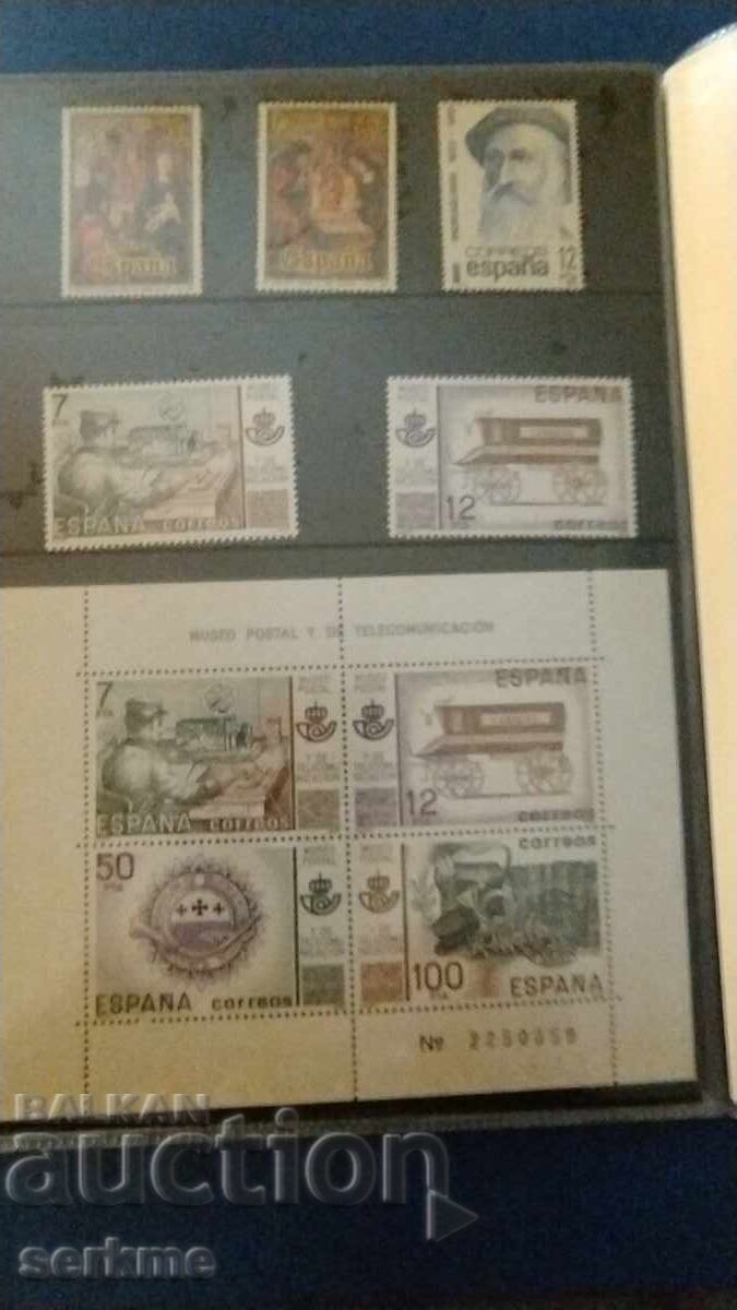 Postage stamps - 6 Postage stamps - 6