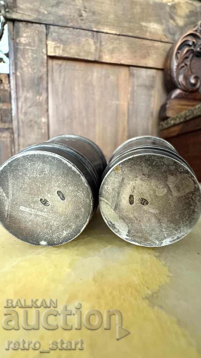 Ασημένια φλιτζάνια, τσαρική Ρωσία - 6 Ασημένια φλιτζάνια, τσαρική Ρωσία - 6