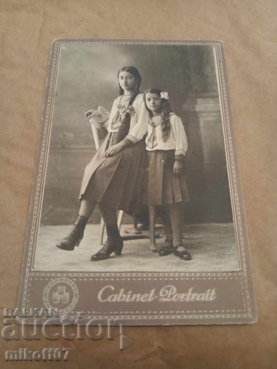 Φωτογραφία χαρτόνι φωτογραφία Ποστάλοφ και Νάνκοφ Στάρα Ζαγόρα επιστήμονας