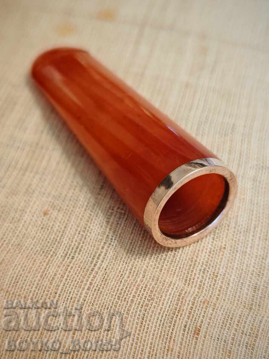 Antique Rare Amber Cigar Mouthpiece 1900s with price 175.00 BGN | € 89.48