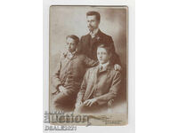 Young Men - Fashion 1890s A. WLADIKOFF SOFIA photo card