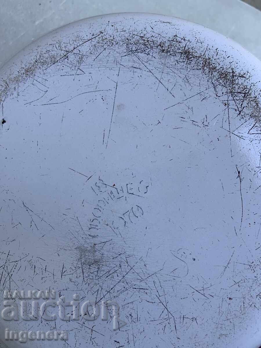 Livrarea TAVĂ TĂVIȚĂ EMAILATĂ DE PE VREMEA SOCIALISMULUI BULGARIA MARCATA