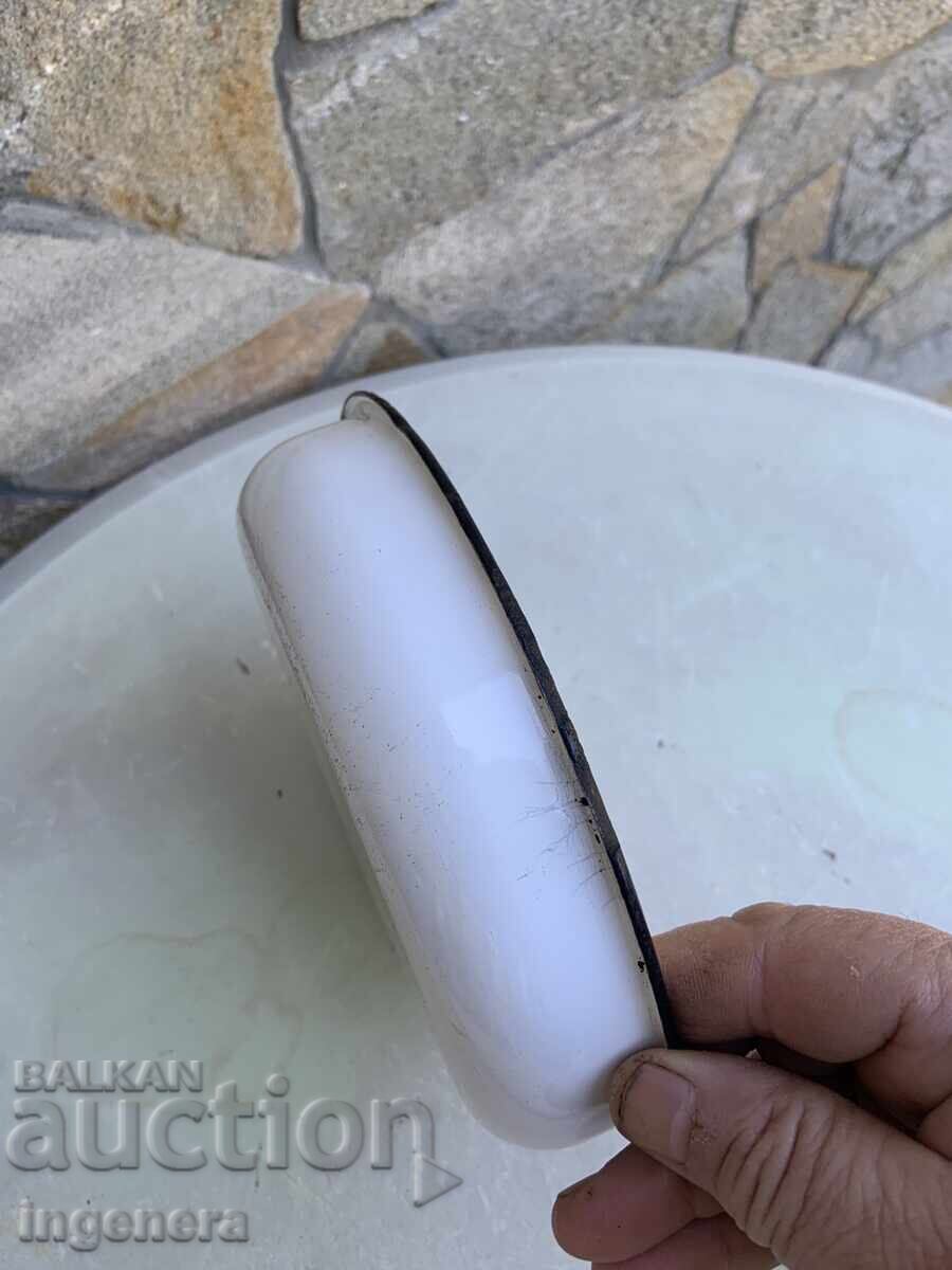 TAVĂ TĂVIȚĂ EMAILATĂ DE PE VREMEA SOCIALISMULUI BULGARIA MARCATA - 5