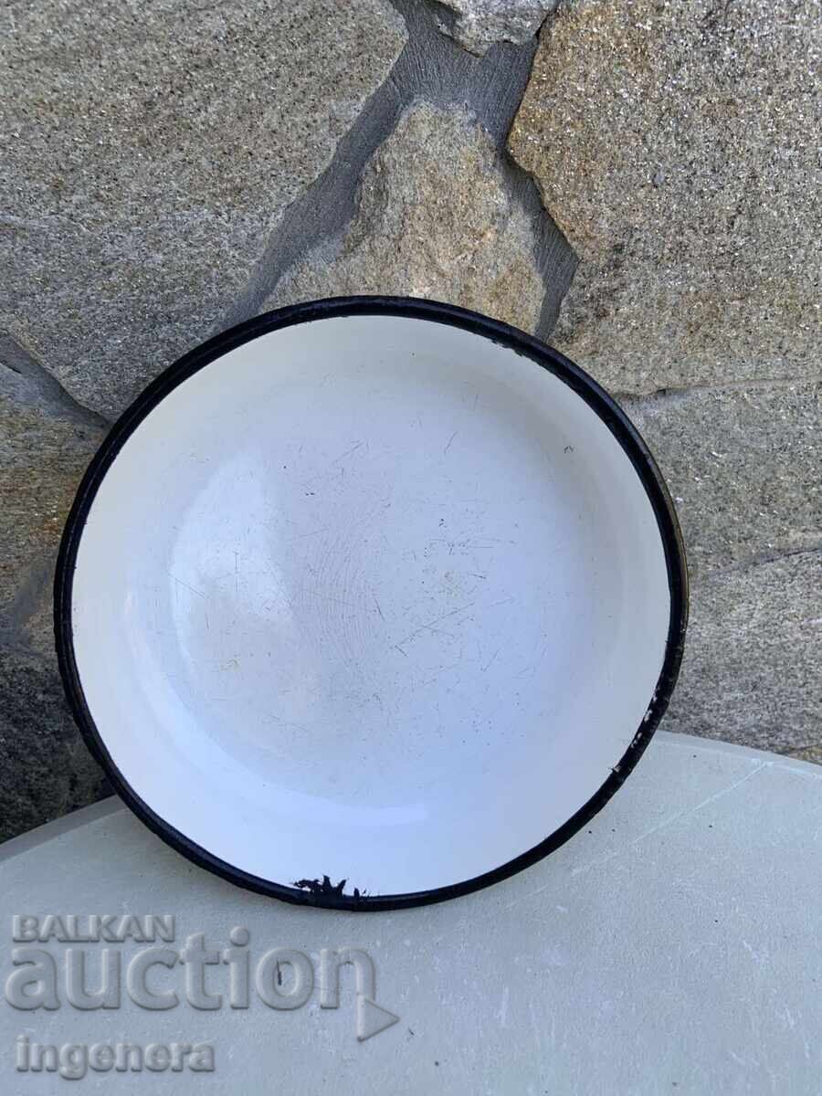 TAVĂ TĂVIȚĂ EMAILATĂ DE PE VREMEA SOCIALISMULUI BULGARIA MARCATA