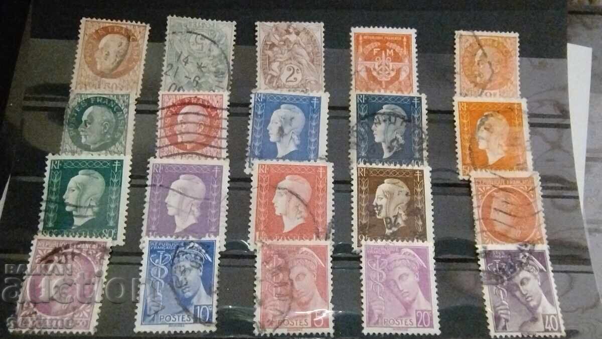 Λοτ γραμματοσήμων Λοτ γραμματοσήμων