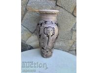 VAZĂ CERAMICĂ RELIEF