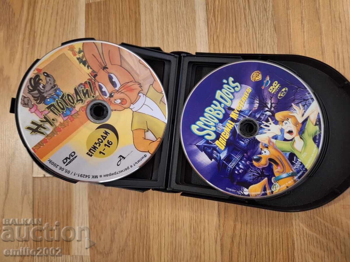 Доставка на Анимационни филми на ДВД в класьор 10бр. Доставка на Анимационни филми на ДВД в класьор 10бр.