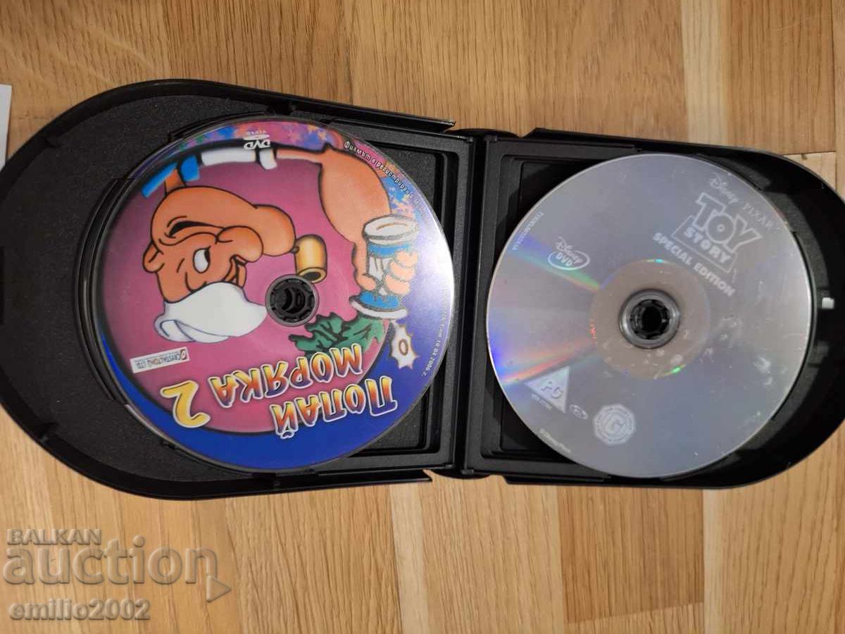 Анимационни филми на ДВД в класьор 10бр. - 5 Анимационни филми на ДВД в класьор 10бр. - 5