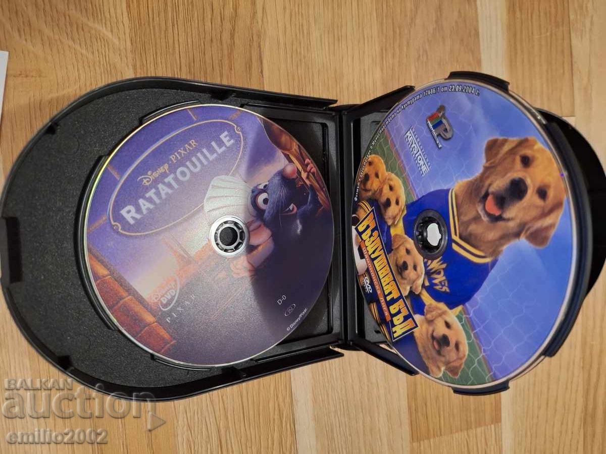 Анимационни филми на ДВД в класьор 10бр. - 6 Анимационни филми на ДВД в класьор 10бр. - 6