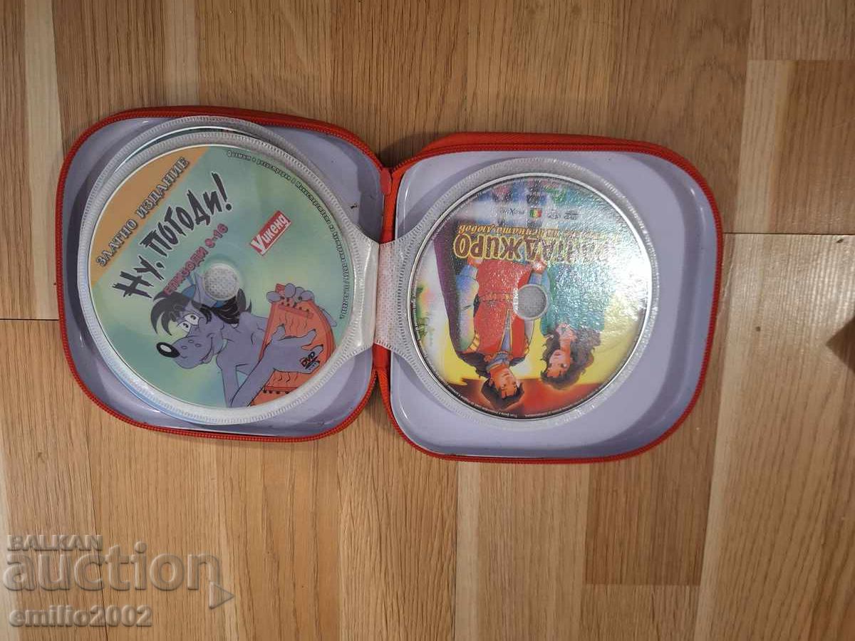 Анимационни филми на ДВД в класьор 10бр. с цена 11.00 лв. | € 5.62 Анимационни филми на ДВД в класьор 10бр. с цена 11.00 лв. | € 5.62