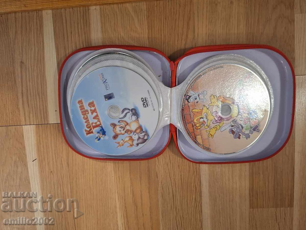 Доставка на Анимационни филми на ДВД в класьор 10бр. Доставка на Анимационни филми на ДВД в класьор 10бр.