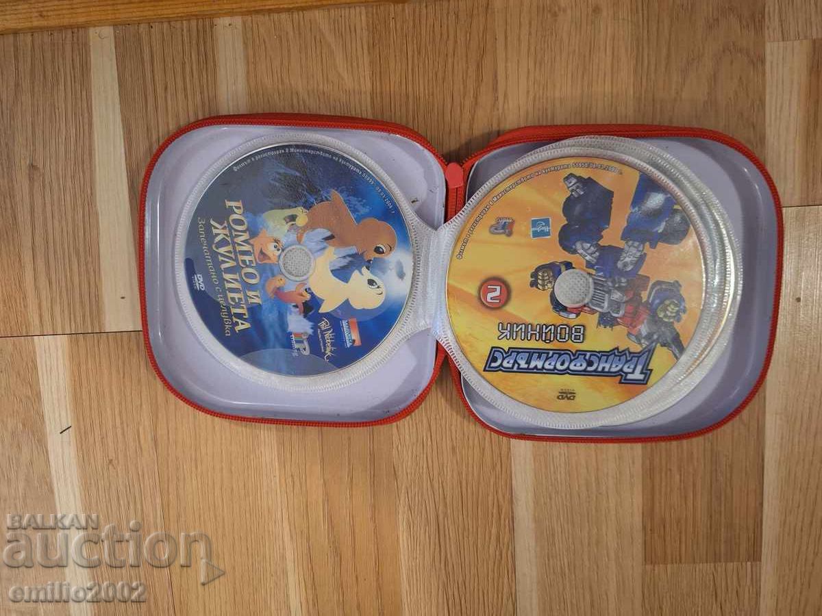 Анимационни филми на ДВД в класьор 10бр. - 6 Анимационни филми на ДВД в класьор 10бр. - 6