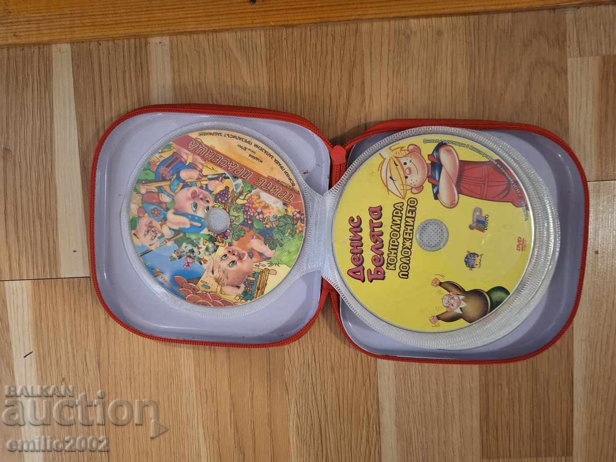 Анимационни филми на ДВД в класьор 10бр. - 7 Анимационни филми на ДВД в класьор 10бр. - 7