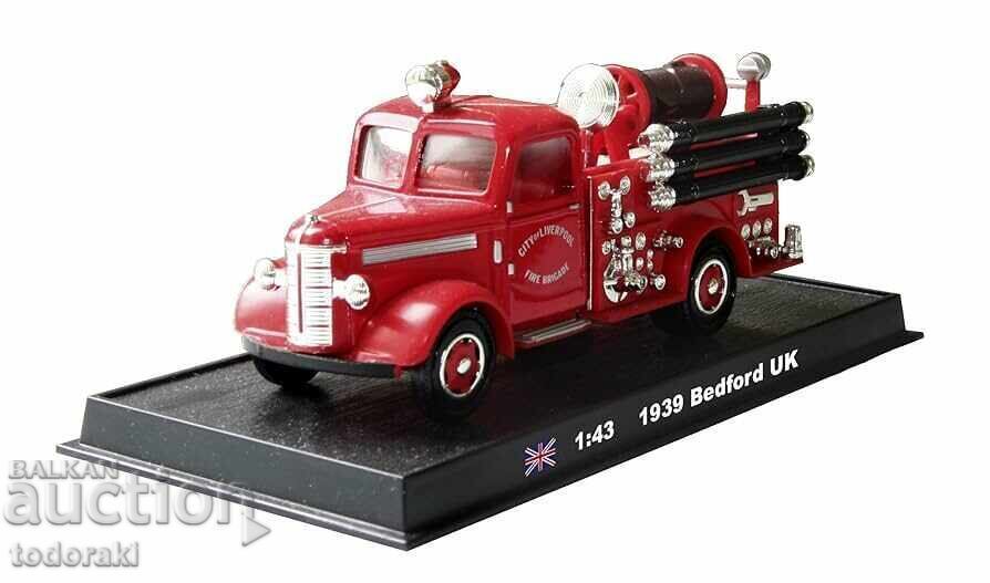 Amer COM Πυροσβεστικό 1939 Bedford UK 1:43 Πυροσβεστικό Όχημα