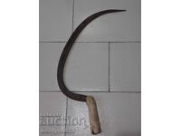 Secer vechi forjat, unealtă agricolă, fier forjat