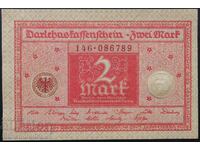 Germany 2 Mark 1920 Pick 59 Uncirculated