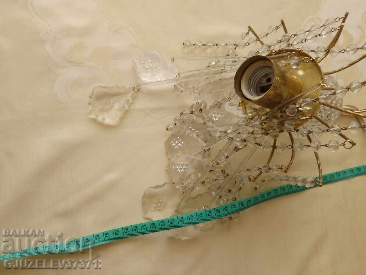 Παράδοση Κομψός-Τσέχικος ορειχάλκινος κρυστάλλινος πολυέλαιος