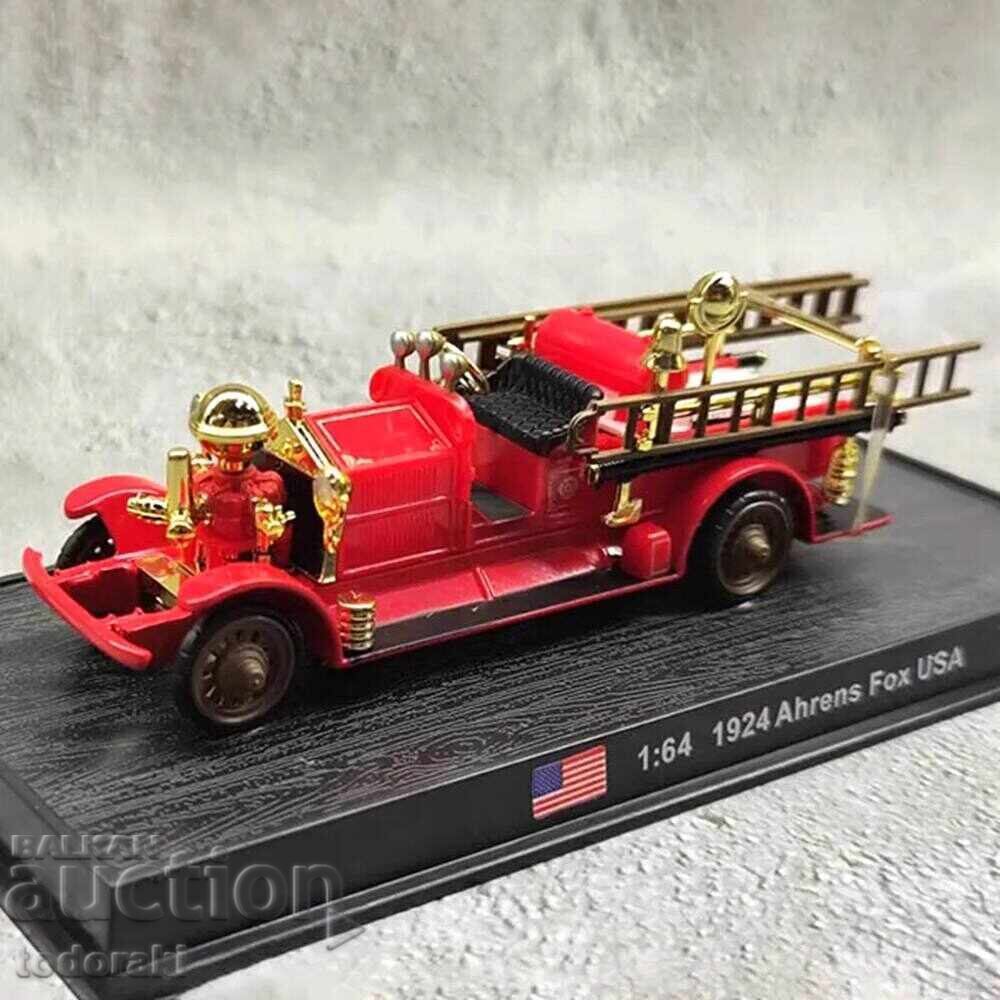 Amer COM Πυροσβεστικό 1924 Ahrens Fox USA 1:64 Πυροσβεστικό Όχημα
