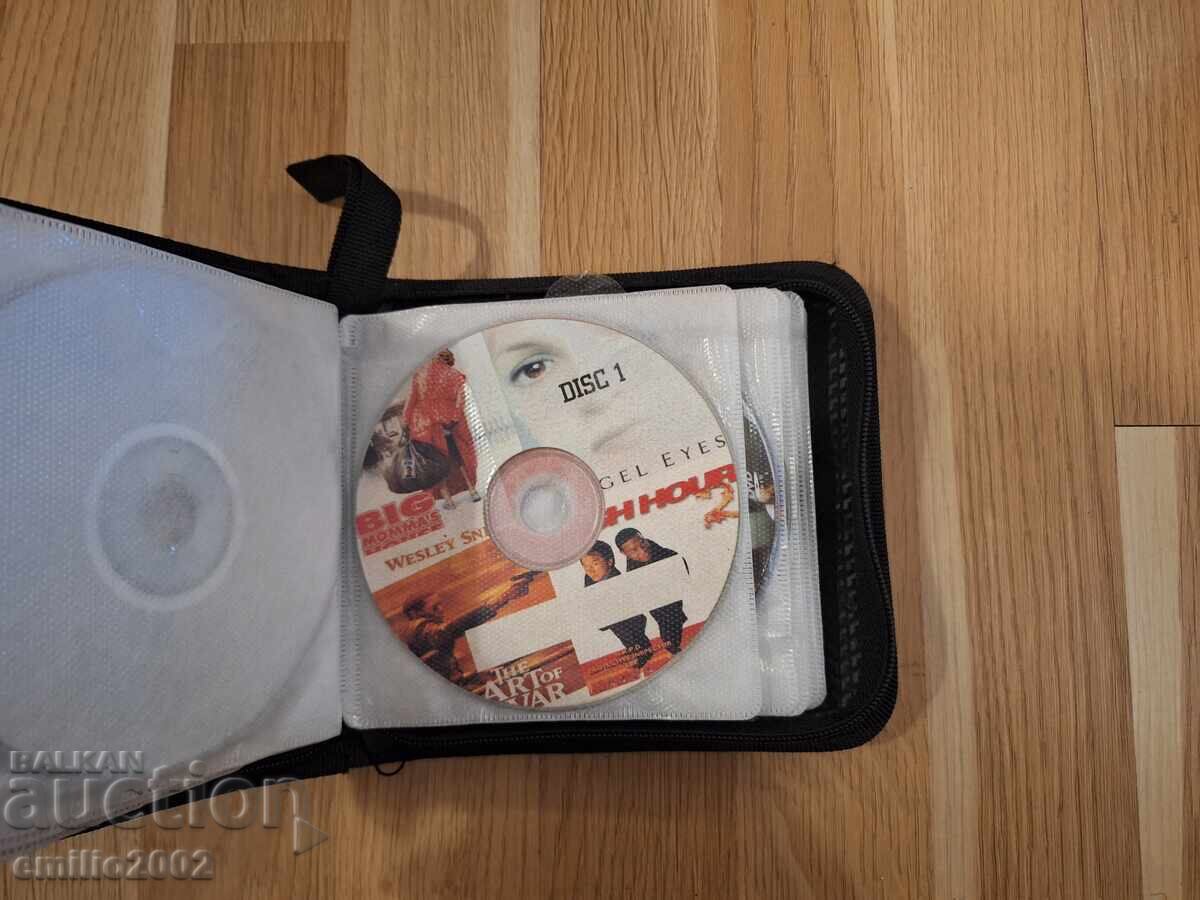 Delivery of DVD Films in a Case, 20 pcs