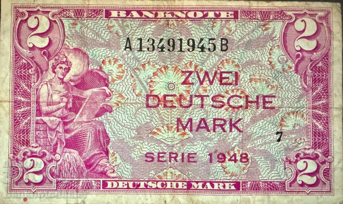 Germany 2 Mark 1948 Pick M2