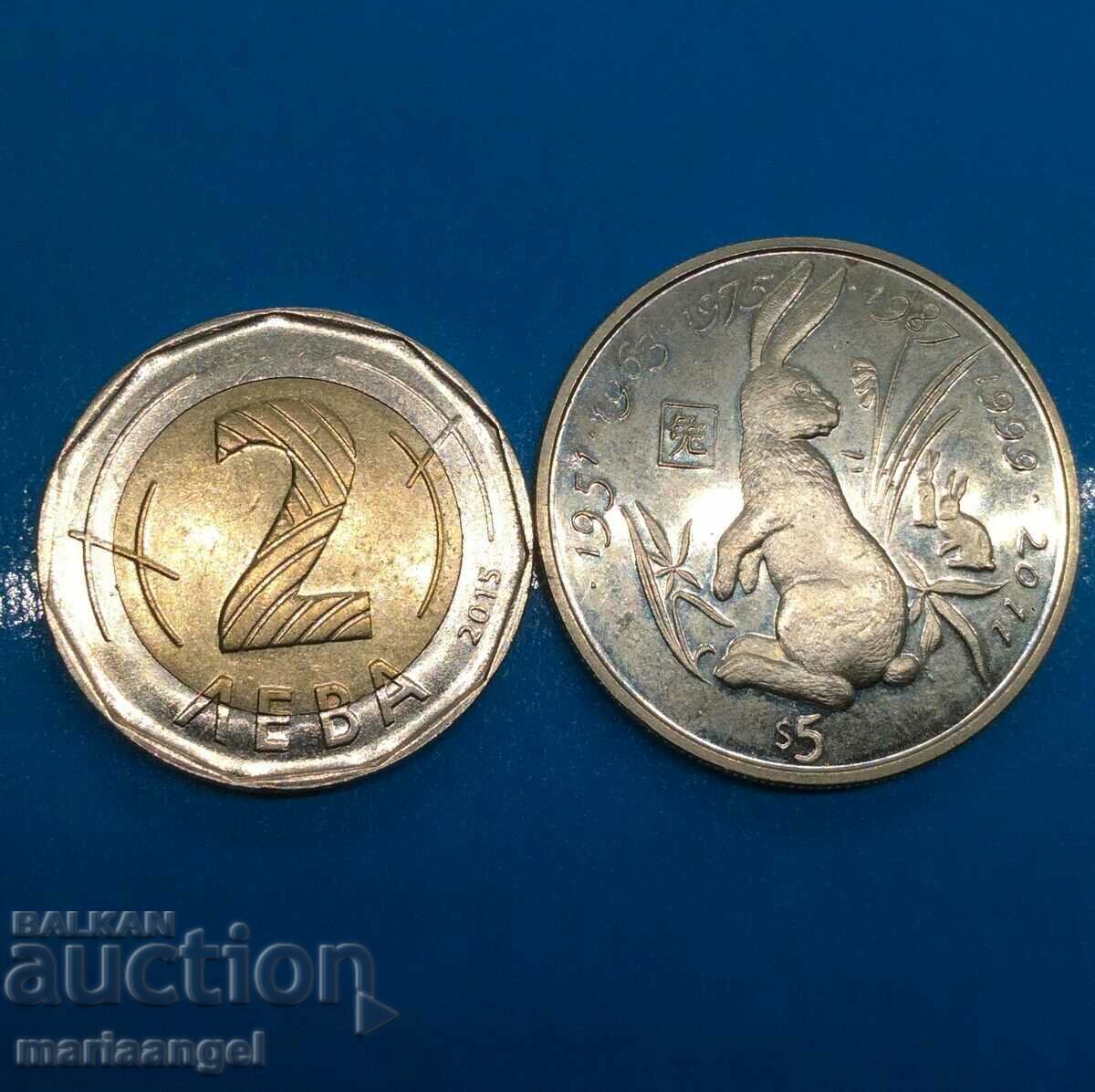 Либерия 2000 5 долара Милениум! Либерия 2000 5 долара Милениум!