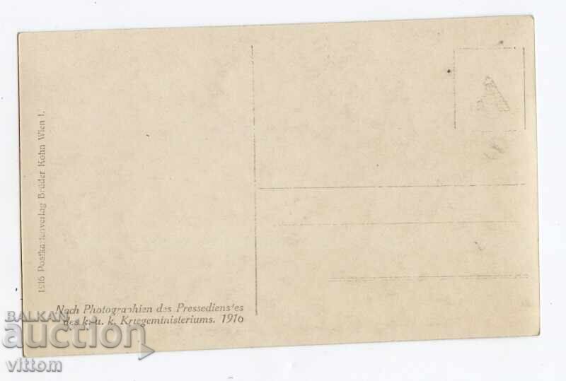 Tsar Ferdinand la înmormântarea kaiserului austriac 1916 Primul Război Mondial cu preț 120.00 BGN | € 61.36