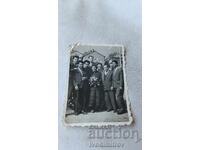 Снимка Банско Мъже и жена 1963