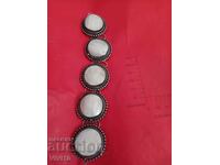 Antique bracelet with mother of pearl