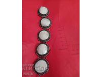 Antique bracelet with mother of pearl