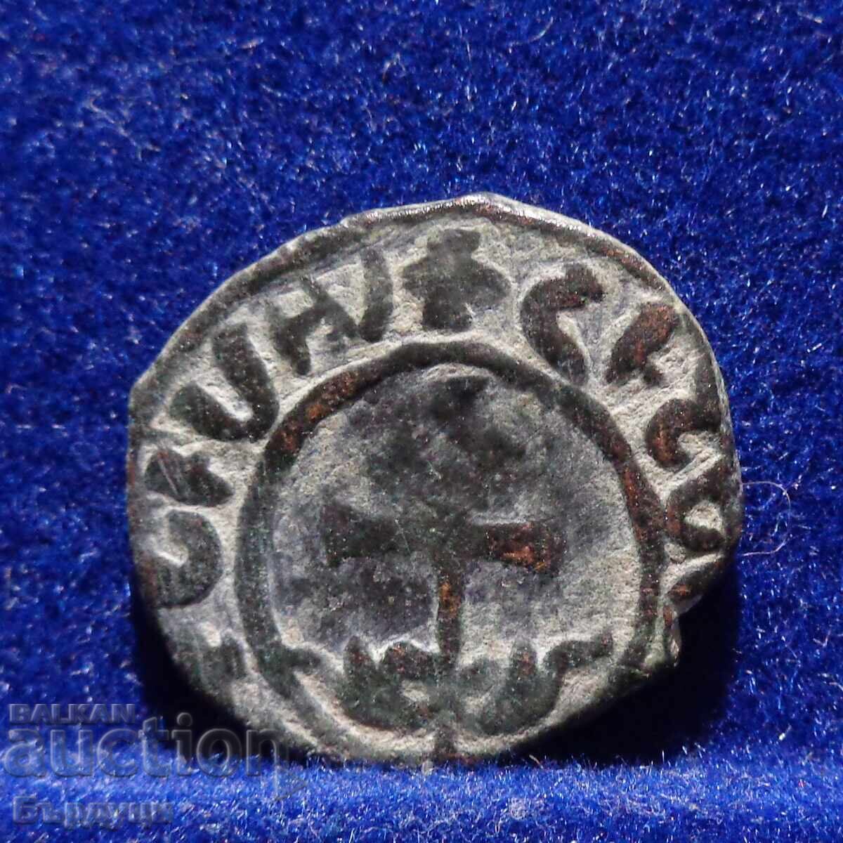 Cilicia Armenia 1 kardez monedă de cupru Cilicia Armenia 1 kardez monedă de cupru