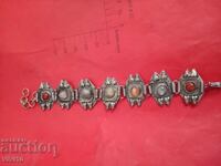 Antique bracelet with natural stones