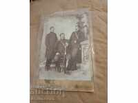 Снимка картон фотография Адолф Бронфен Търново Военна