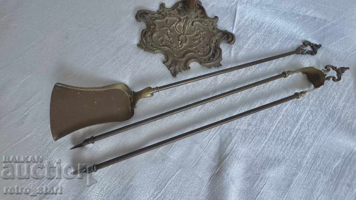 Delivery of Antique French fireplace set Delivery of Antique French fireplace set