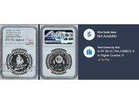 10 лева 1984 Сараево PF 69 ULTRA CAMEO * NGC ⭐TOP POP ⭐