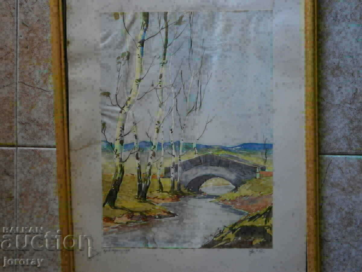 Auction Watercolor by D.Kamburov Auction Watercolor by D.Kamburov