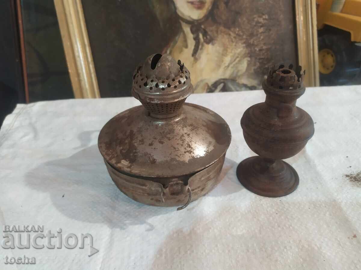 Old gas lamps, lot. BZC - 5 Old gas lamps, lot. BZC - 5