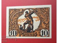 Banknote - Germany - Saxony - Zittau - 10 Pfennig 1920