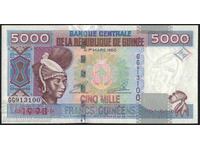 Guinea 5000 Francs 1998 Pick 38 Uncirculated