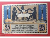 Bancnotă-Germania-Thuringia-Nordhausen-25 pfennig 1921