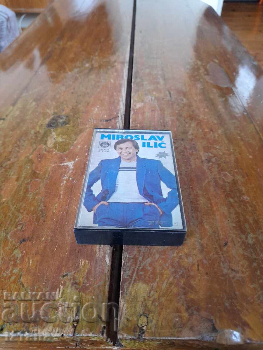 Caseta audio veche, casetă Miroslav Ilic 1985