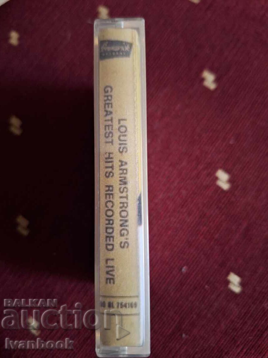 Audio cassette - Louis Armstrong with price 3.00 BGN | € 1.53