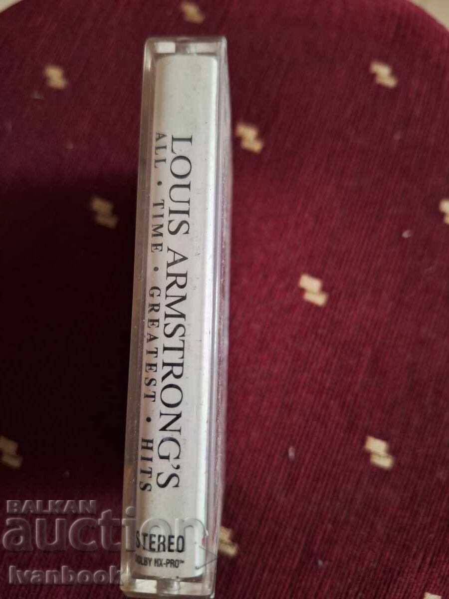Κασέτα ήχου - Louis Armstrong με τιμή 3.00 BGN | € 1.53