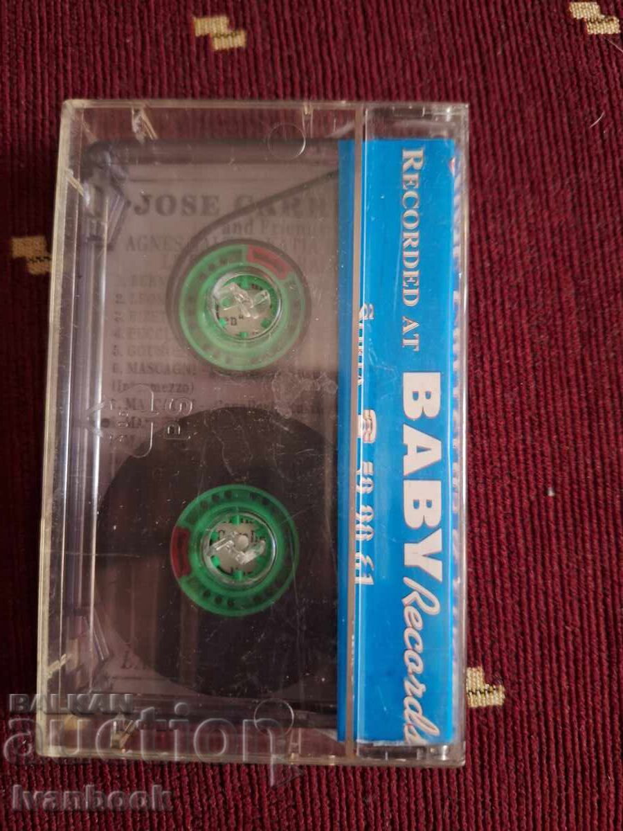 Auction Audio cassette - Jose Carreras Auction Audio cassette - Jose Carreras